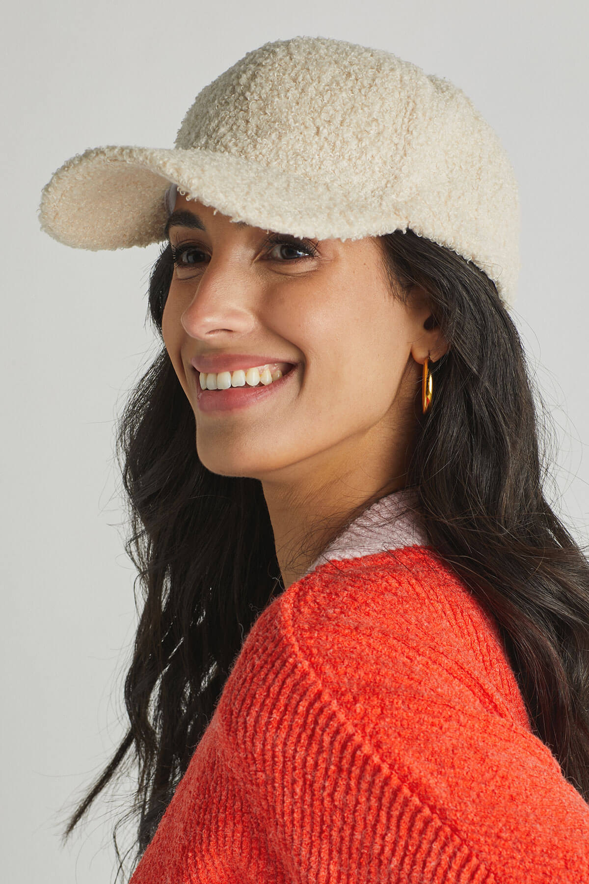Boucle Teddy Baseball Hat
