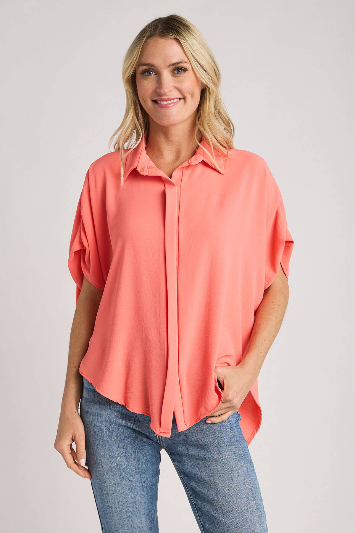Bucketlist High Low Hem Sleeveless Top